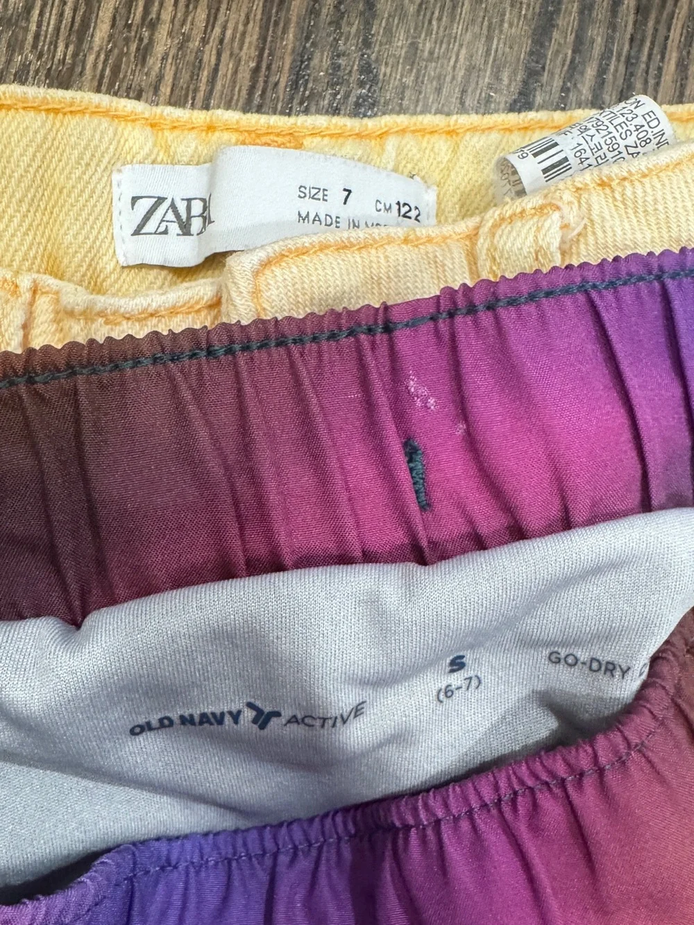 Girl’s Nike Zara Old Navy Short Bundle Lot (S6/7)